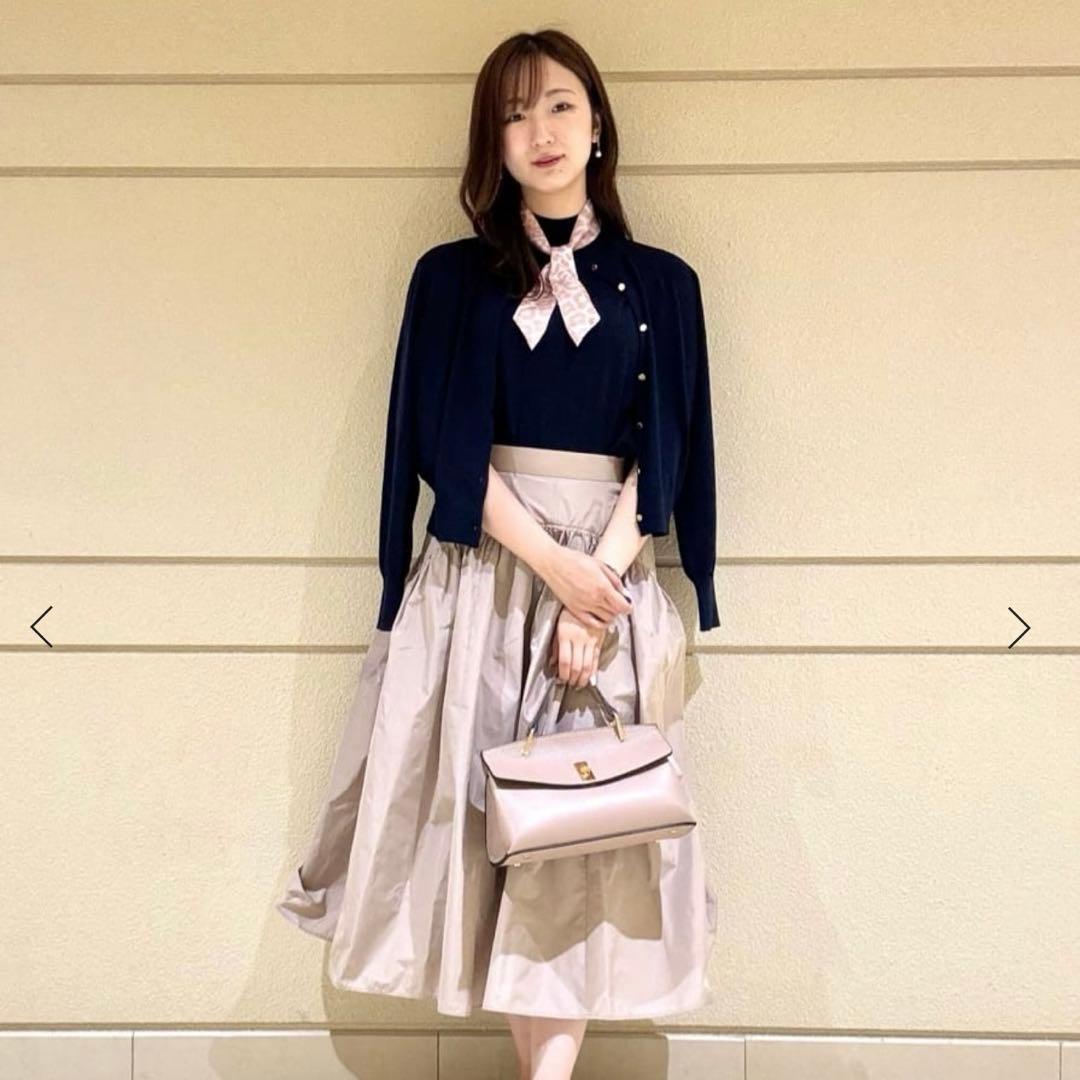 アナイ2025 2026現行品◇シュリンク革トップハンドルバッグ ♢新品未使用