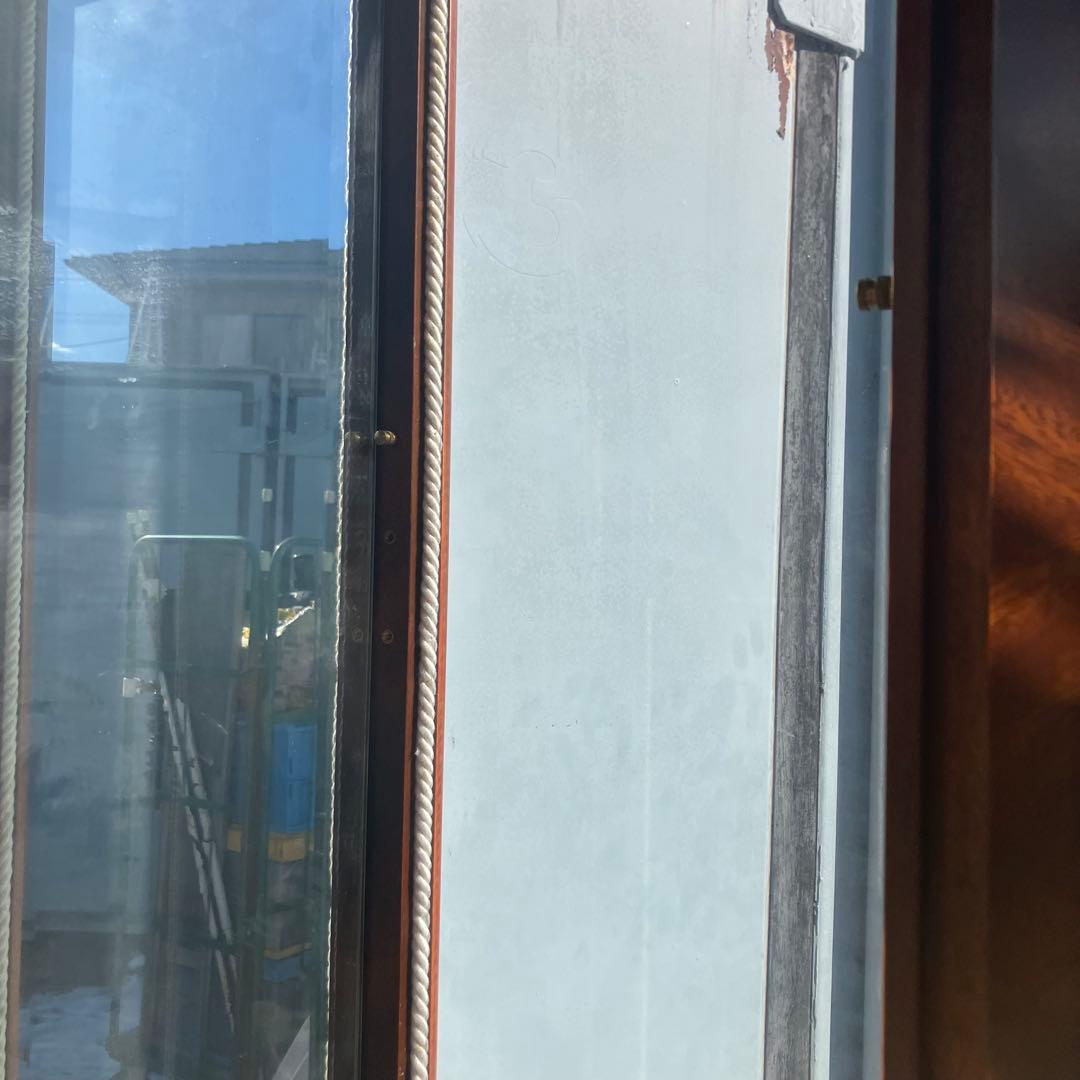 イタリア家具 木製大型 アーチ型ガラスショーケース 飾り棚 アンティーク