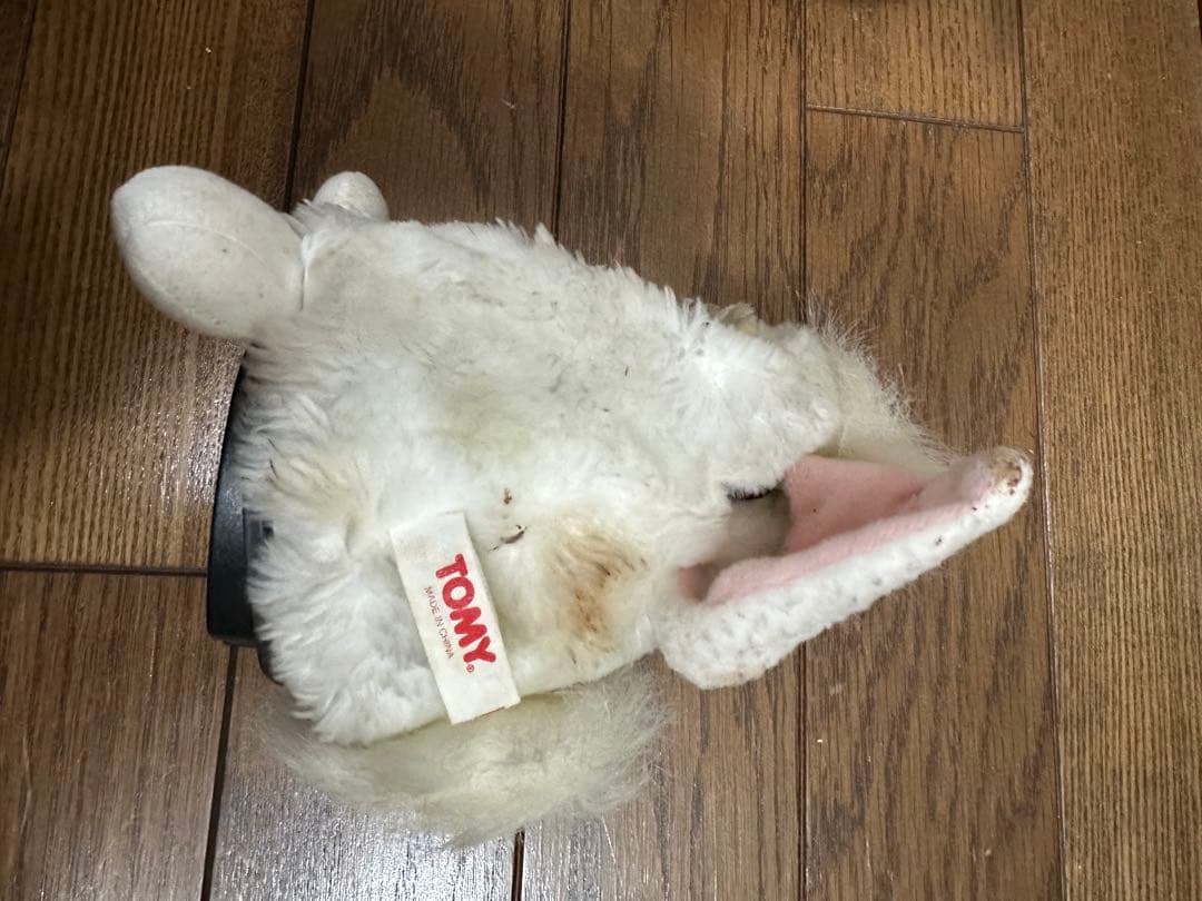 初代ファービ　TIGER社製ホワイト&クリーム　Furby ファービー 3