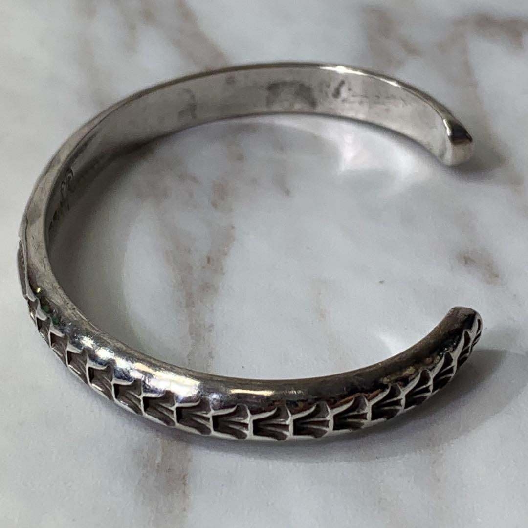 Darrell Cadman バングル Sterling刻印 スタンプ ナバホ族