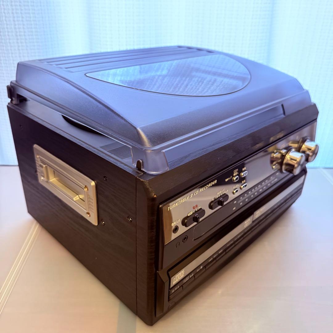 トウショウ CDコピー機能搭載マルチプレーヤー TCDR-186WC リモコン付