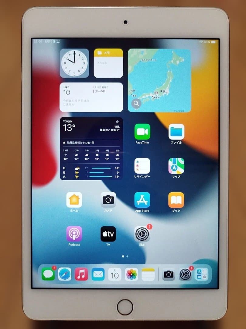 iPad mini第4世代ゴールド 128GB MK9Q2J/A（美品）