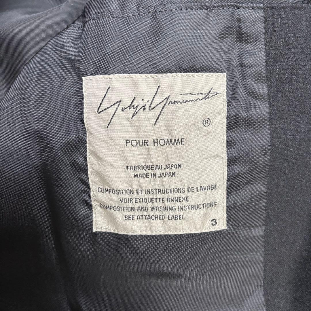 ヨウジヤマモト　19aw look32ナポレオンコート　サイズ3