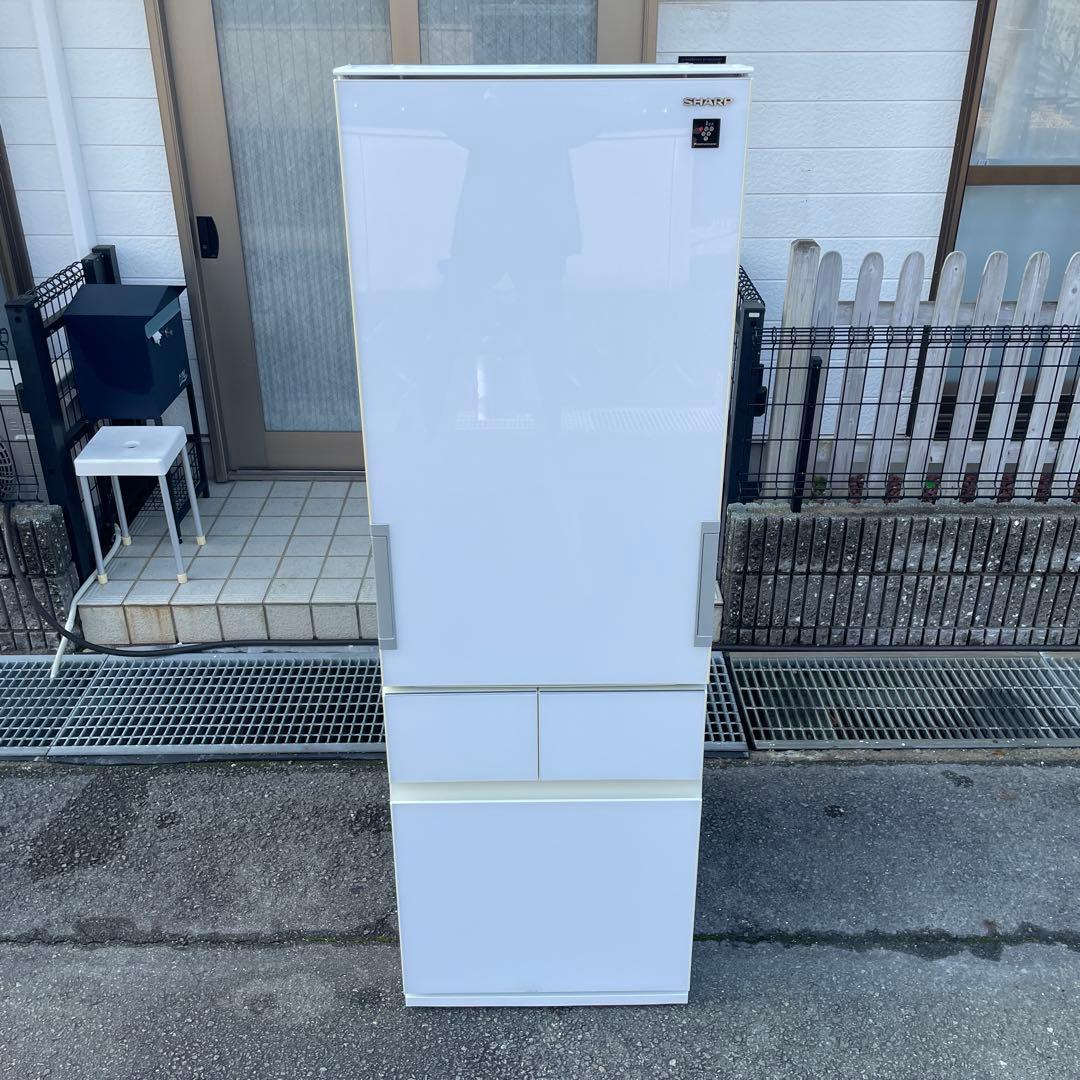 シャープ2019年製プラズマクラスター搭載415L冷蔵庫 送料/設置無料