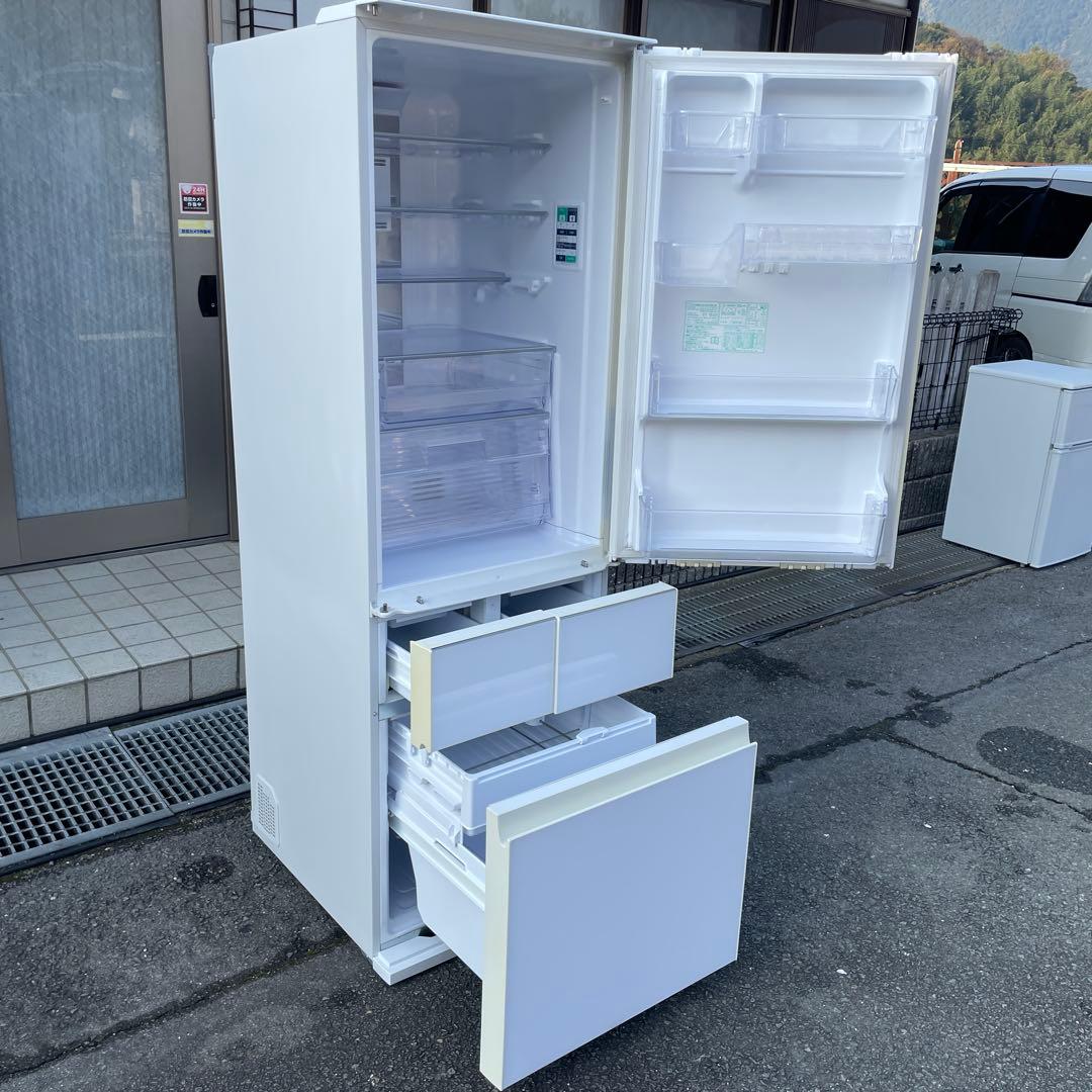 シャープ2019年製プラズマクラスター搭載415L冷蔵庫 送料/設置無料