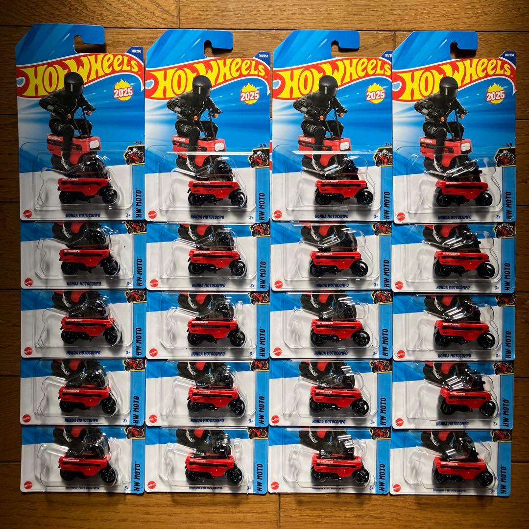 ホットウィール ベーシックカー ホンダ モトコンポ 20個セット 新品未開封
