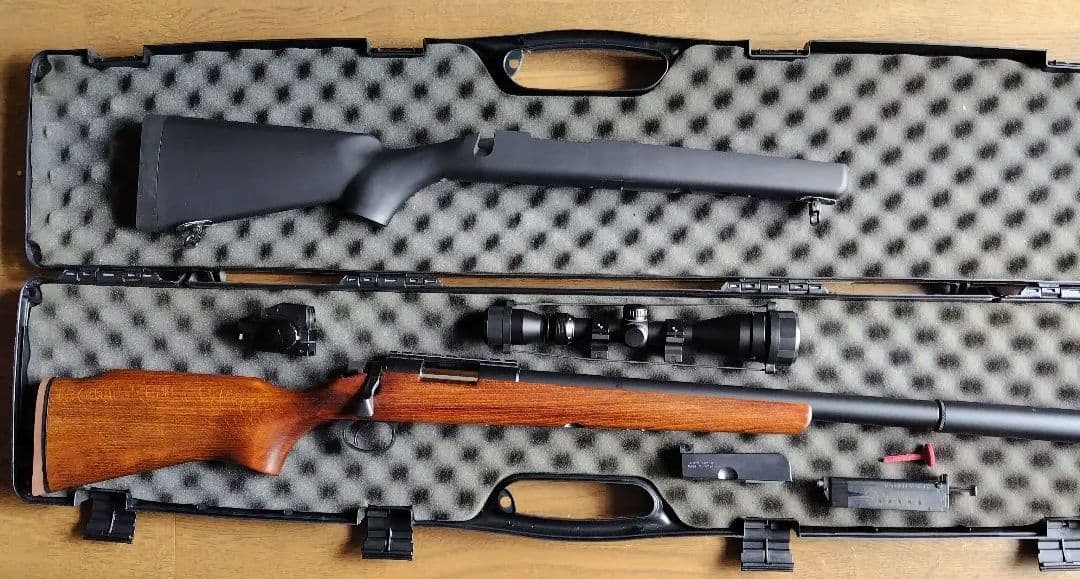 東京マルイ製　VSR-10 Gスペック　 木製銃床 、スコープ、ドットサイト付き