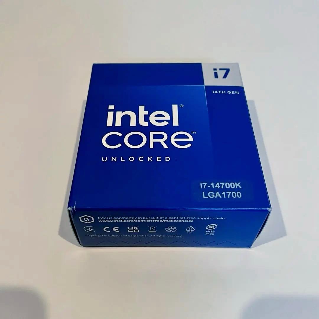Intel Core i7 14700K - メーカー保証付き