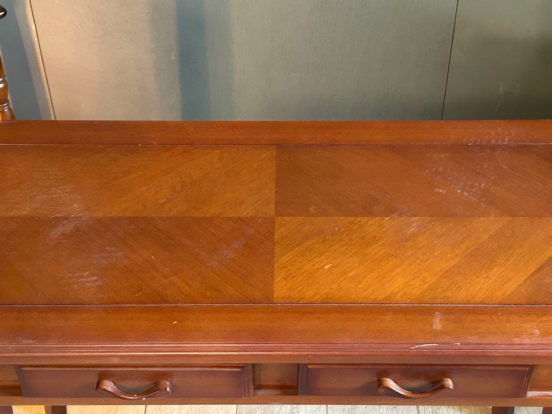 希少　洋風　クラシック　ワイドコンソール　ナイトテーブル　サイドボード　R