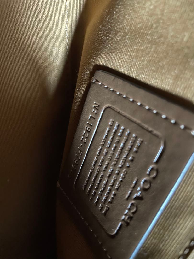 R*T様 ❤️COACH ❤️ コーチホワイトレザー ショルダーバッグ