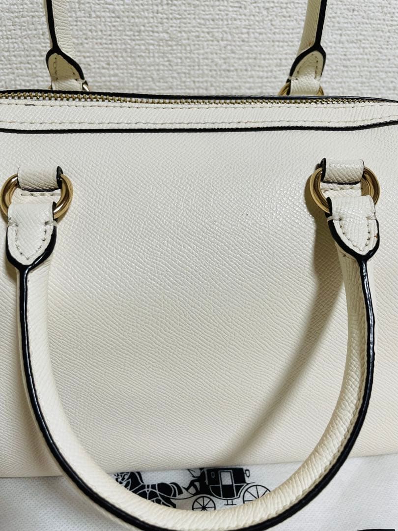 R*T様 ❤️COACH ❤️ コーチホワイトレザー ショルダーバッグ