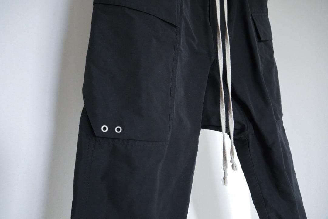 Rick Owens 22SS TFR クロップドカーゴ サイズ46 ブラック