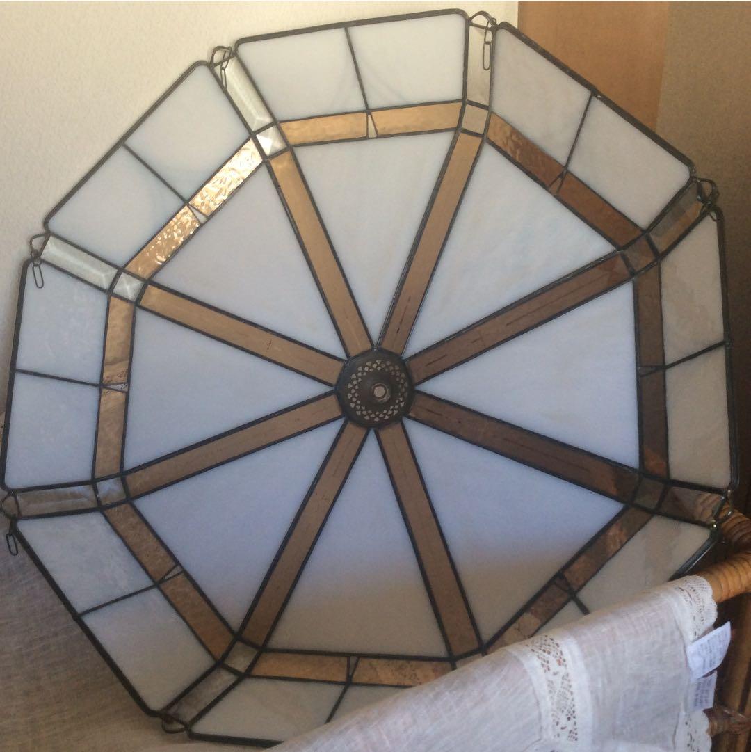 マナ！ステンドグラスの天井シェード！直接引取りの方値段交渉可！専用です！