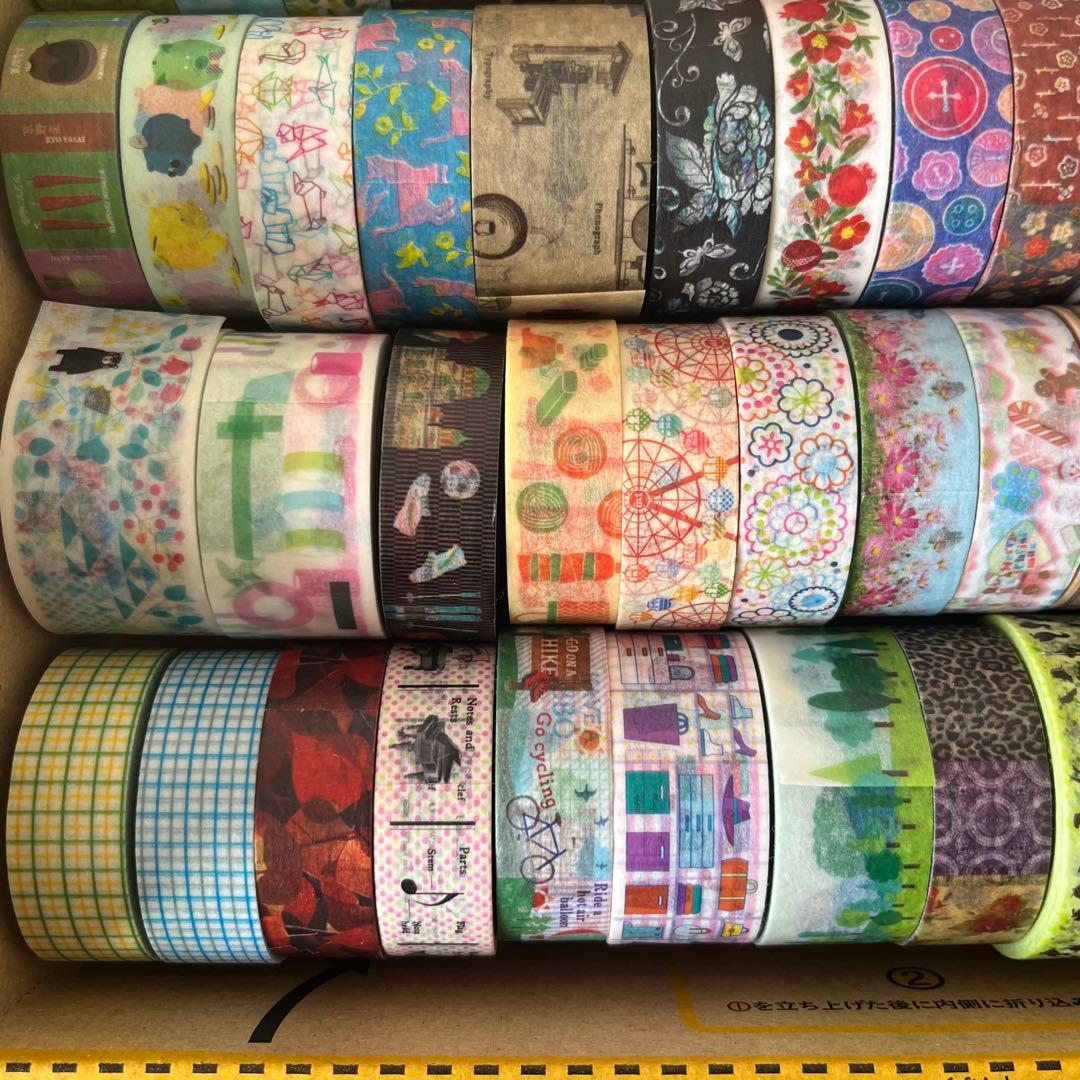 【カモイ】マスキングテープ57個 まとめ売り 限定販売品のみ