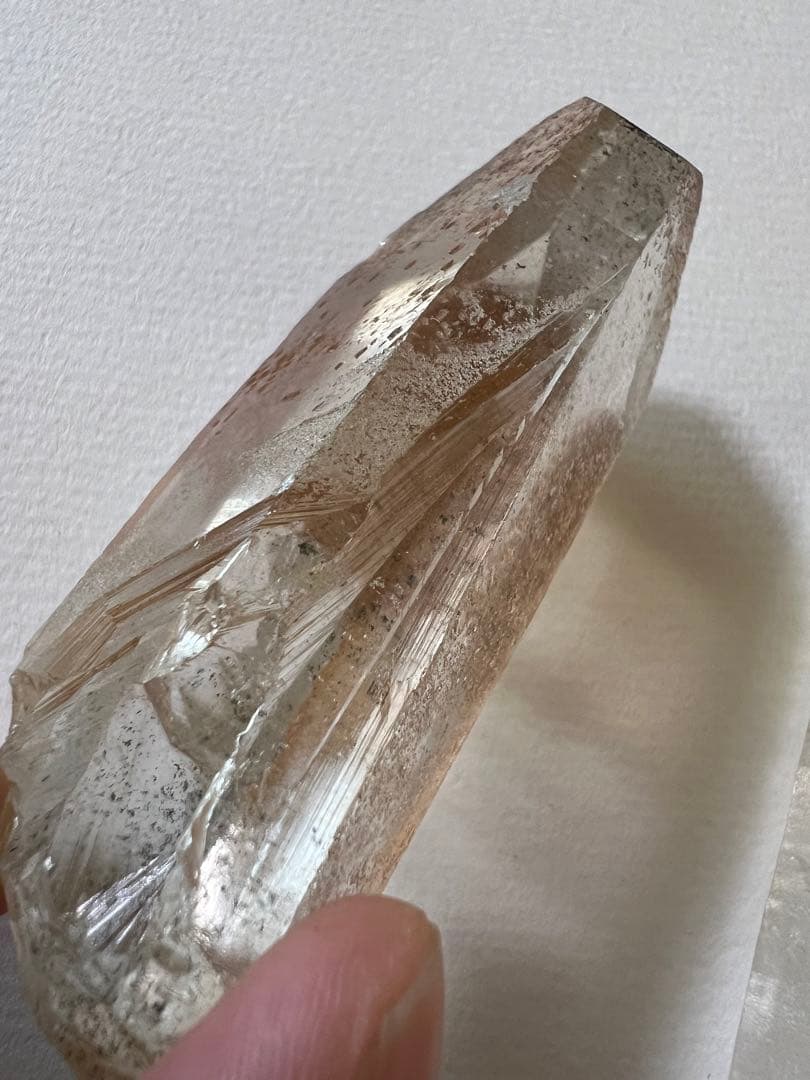 レムリアンシード(セーラデカブラル産)タンジェリンポイント+クリアポイント！