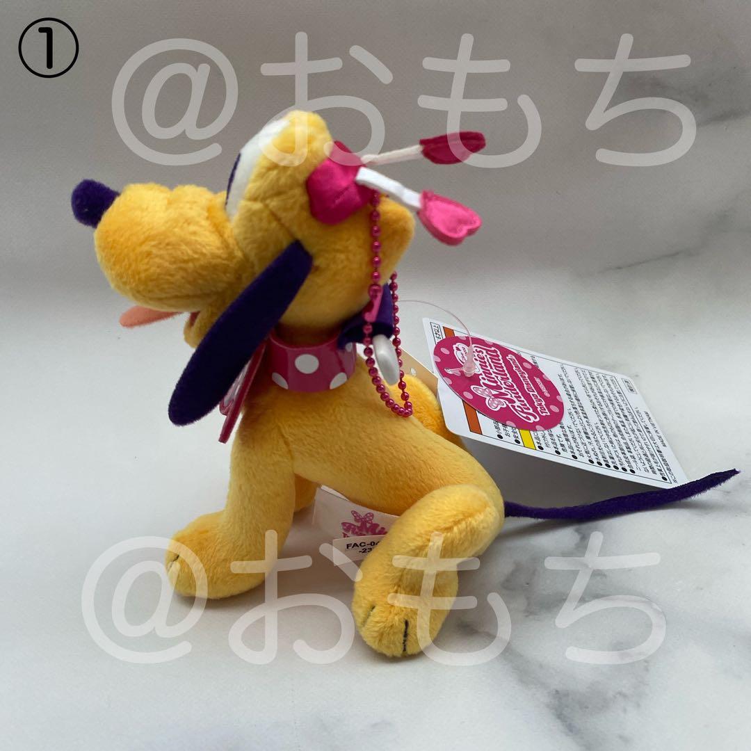 ★3点セット★ 未使用《ディズニー》ミッキー ミニー プルート ぬいぐるみバッジ