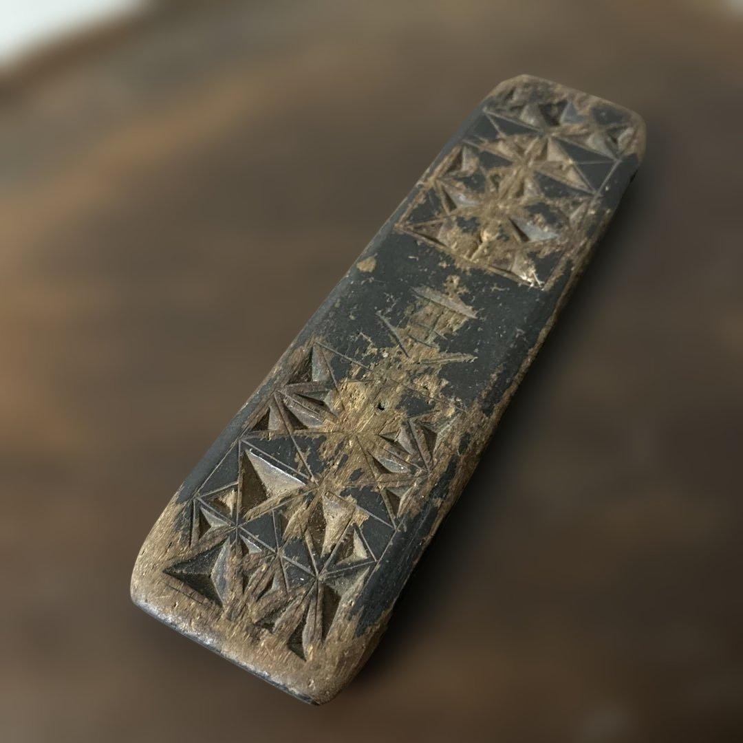 李朝糸巻き　木工品　古民芸　古美術　骨董　朝鮮美術　アンティーク　韓国骨董