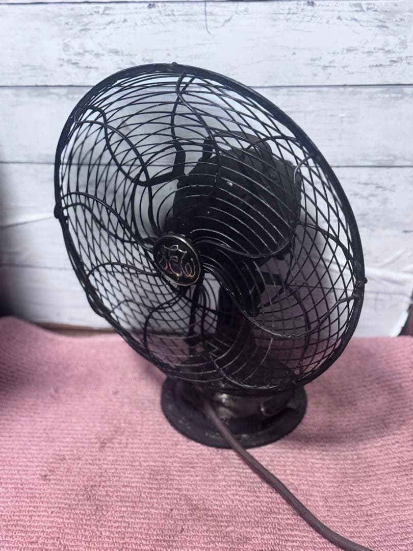 稼働品 扇風機（交流電気扇）C-7032 芝浦製作所 昭和レトロ アンティーク