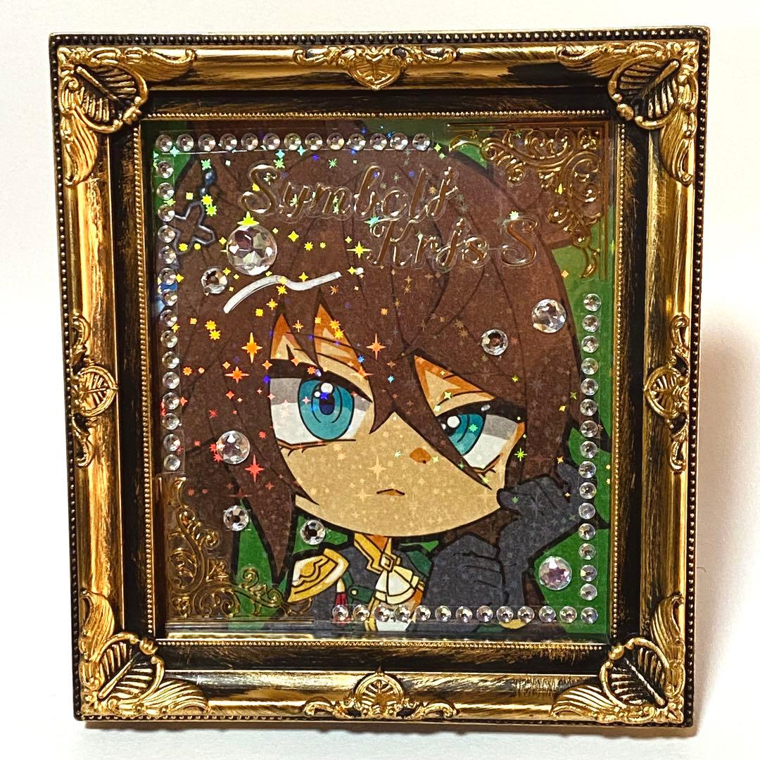 フレーム付き＊ウマ娘 シンボリクリスエス＆タニノギムレット 手描きイラスト色紙