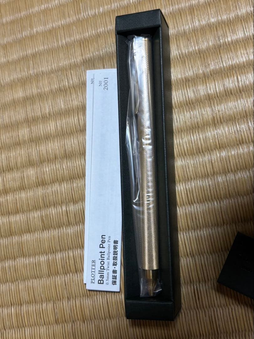 PLOTTER プロッター ボールポイントペン ゴールド 廃盤品 2001
