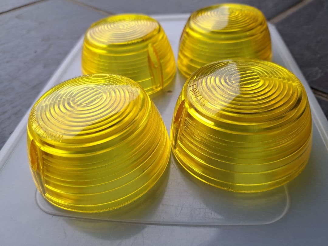 スタンレー製　純正ウインカーレンズ　CB400F　CB750FOUR　ヨンフォア