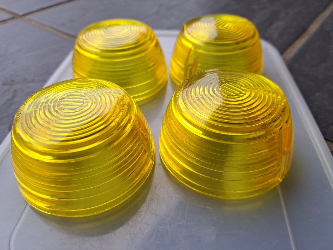 スタンレー製　純正ウインカーレンズ　CB400F　CB750FOUR　ヨンフォア