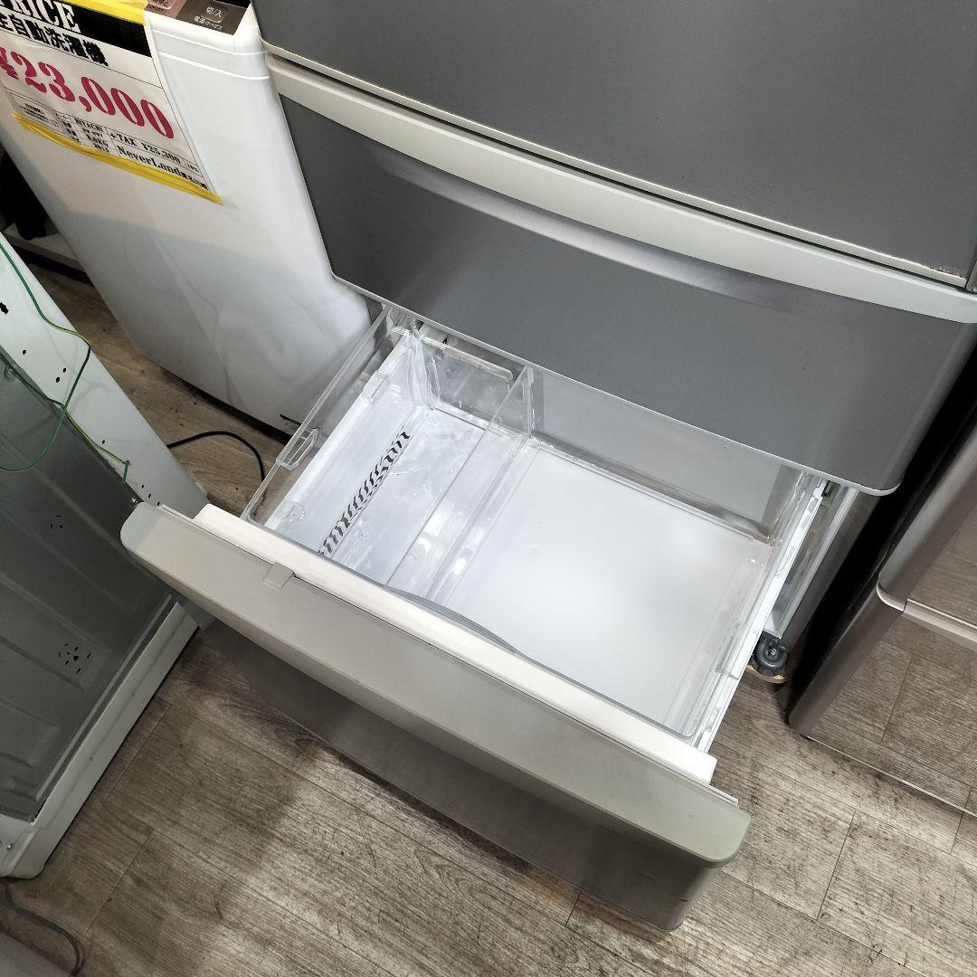 M♦みみ　送料込　パナソニック 3ドア ノンフロン冷凍冷蔵庫