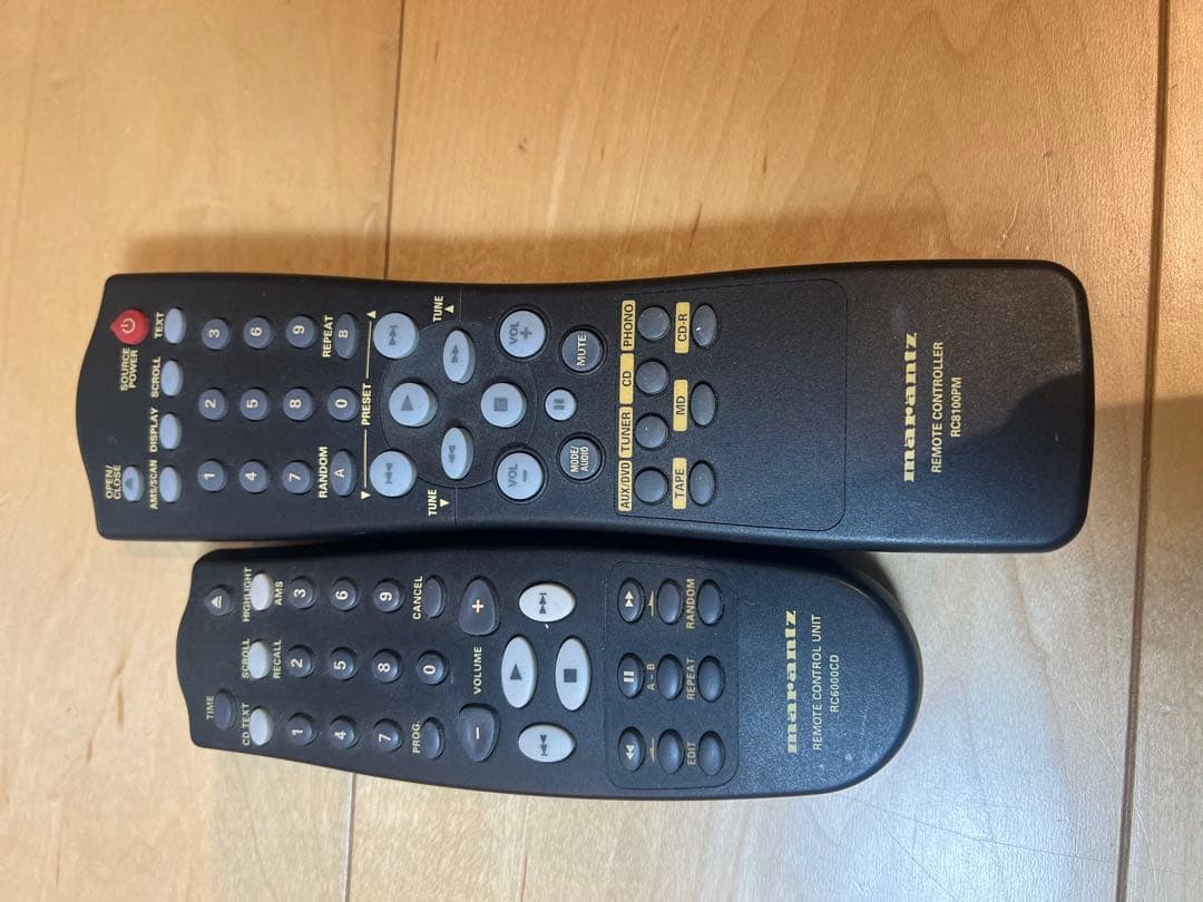 Marantz アンプ PM6100/F1N CDプレーヤー CD6000F