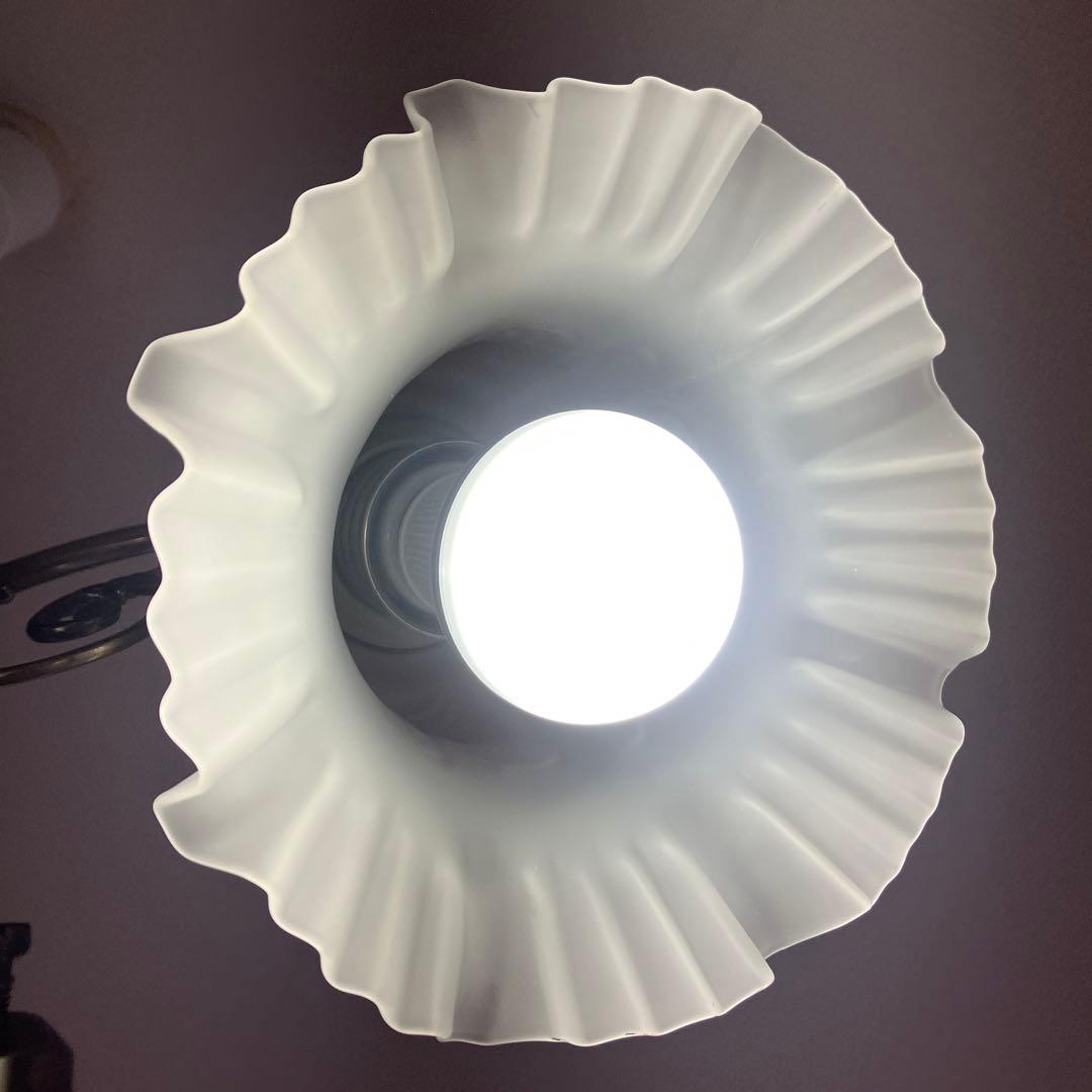 KISHIMA フリルランプ 4灯 シャンデリアGEM-859C キシマ