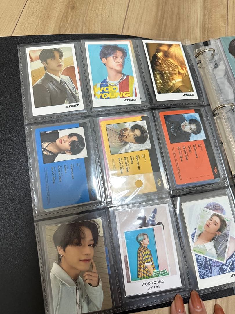 ATEEZ フォトカードWoo Young ウヨン　トレカ　トレカケース