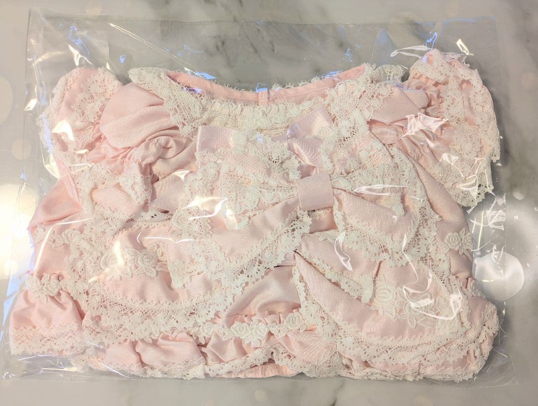 くみゃちゃんのシンデレラワンピース＆リボンヘッドドレスセット　ピンク