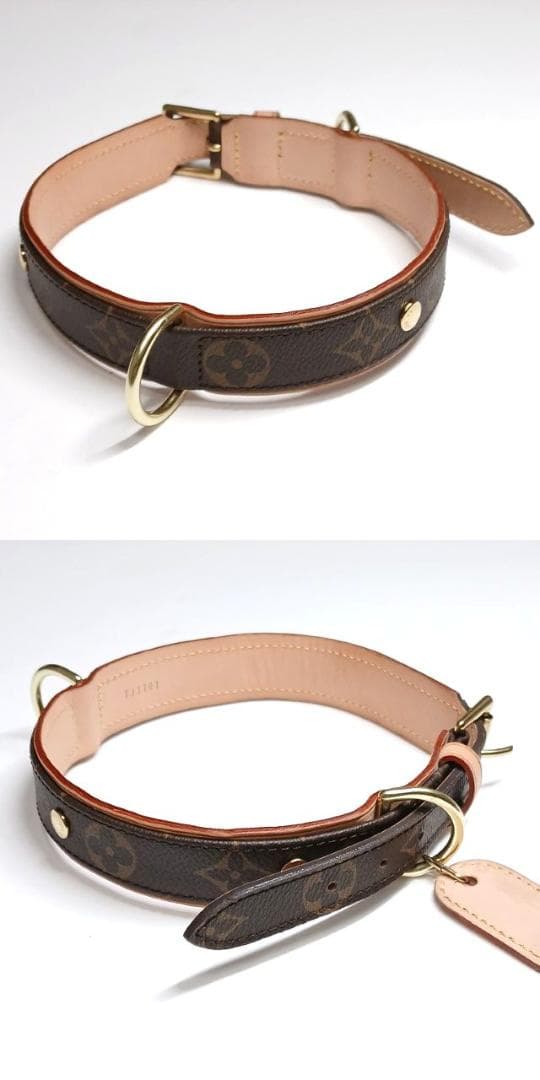 トニー&ロビー様首輪 大型犬 コリエバクスターGM ドッグカラー 廃盤品②