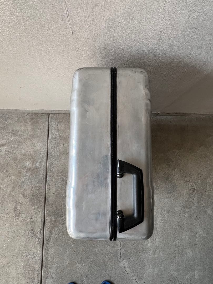 ゼロハリバートン　アルミ製スーツケース　made in USA 4輪キャスター