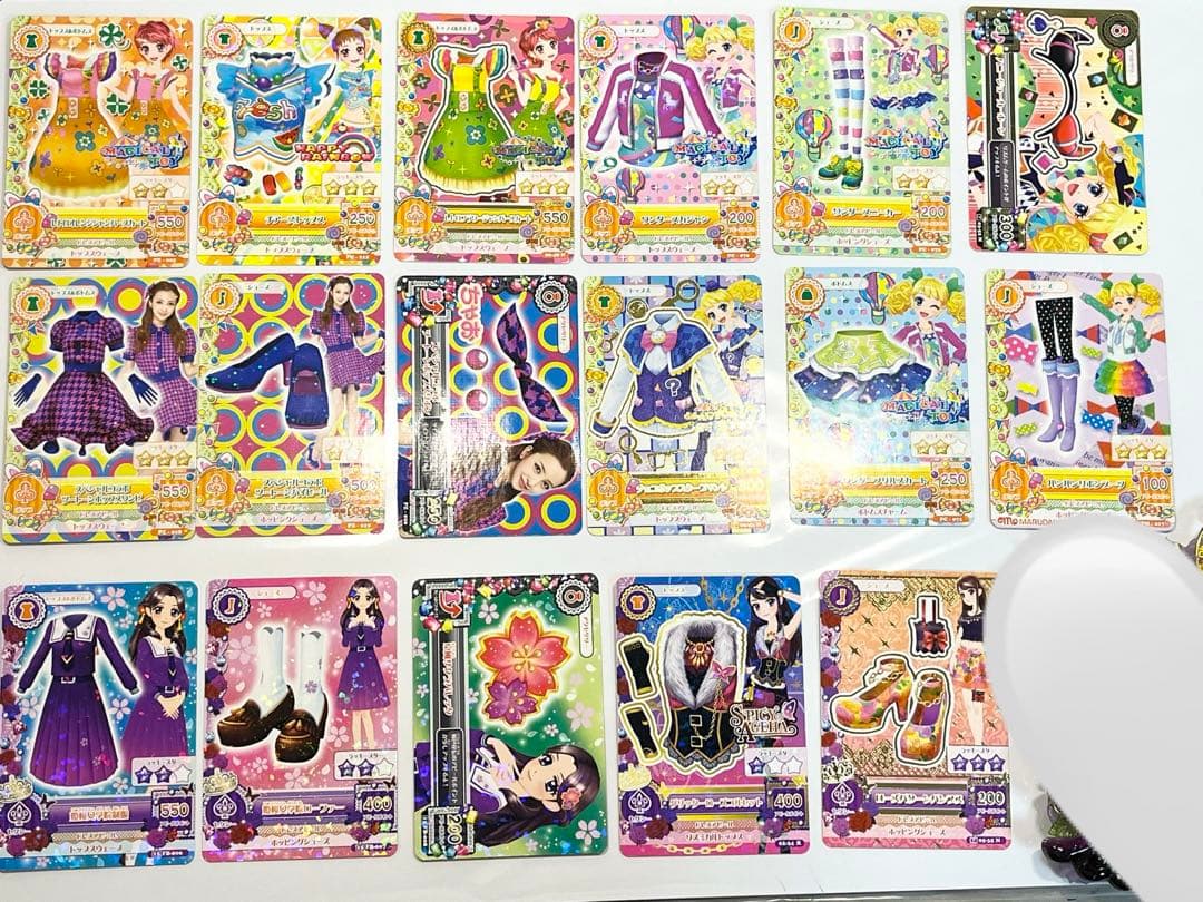 アイカツ カード 画像①〜⑨ 初期多め