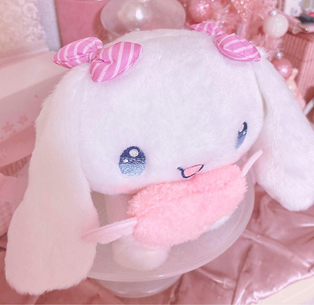 レア♡希少♡シナモロール♡サンリオ♡昭和レトロ♡sanrio♡ぬいぐるみ♡ピンク