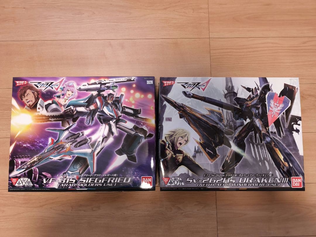 VF-31 ジークフリード & SV-262HS ドラケン III マクロスΔ