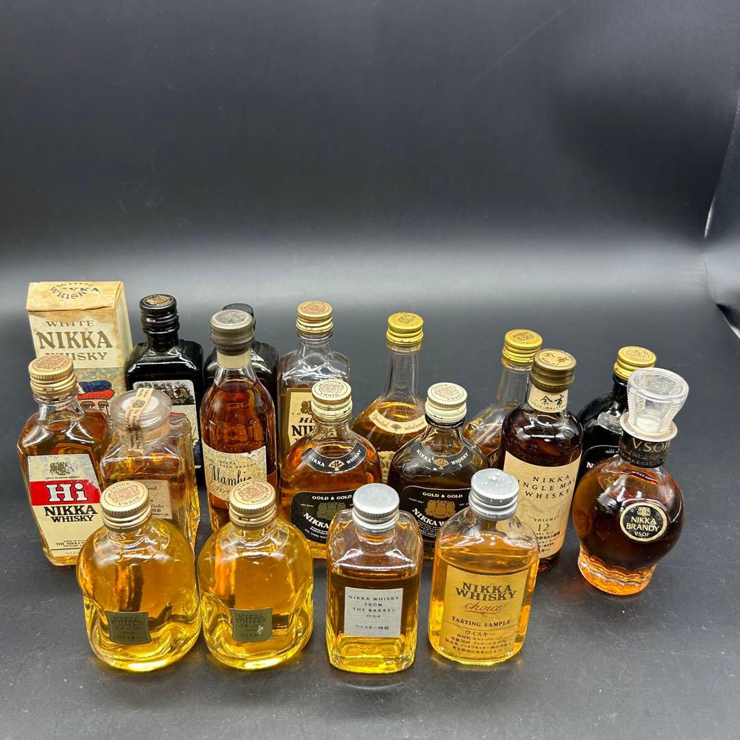 NIKKA ニッカ ヴィンテージ ウイスキー ブランデー 18本 古酒 ン4