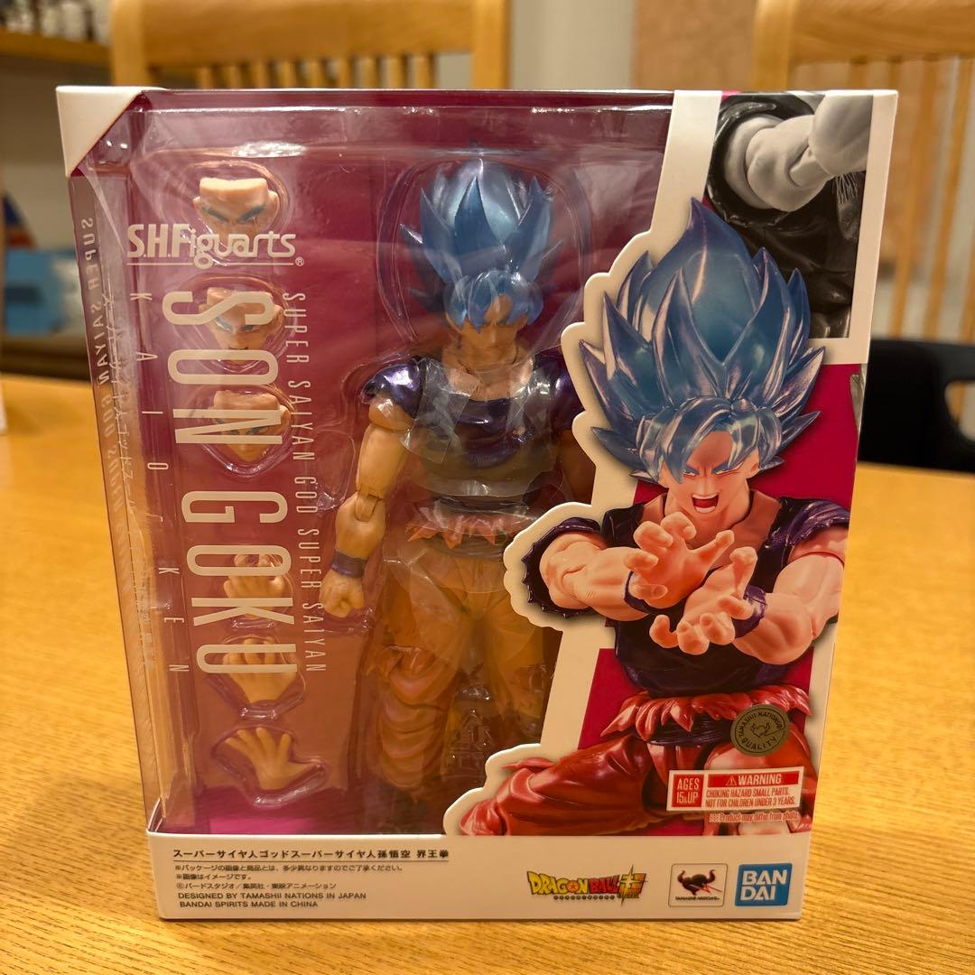 ドラゴンボール S.H.フィギュアーツ SSGSS孫悟空 界王拳 新品未開封