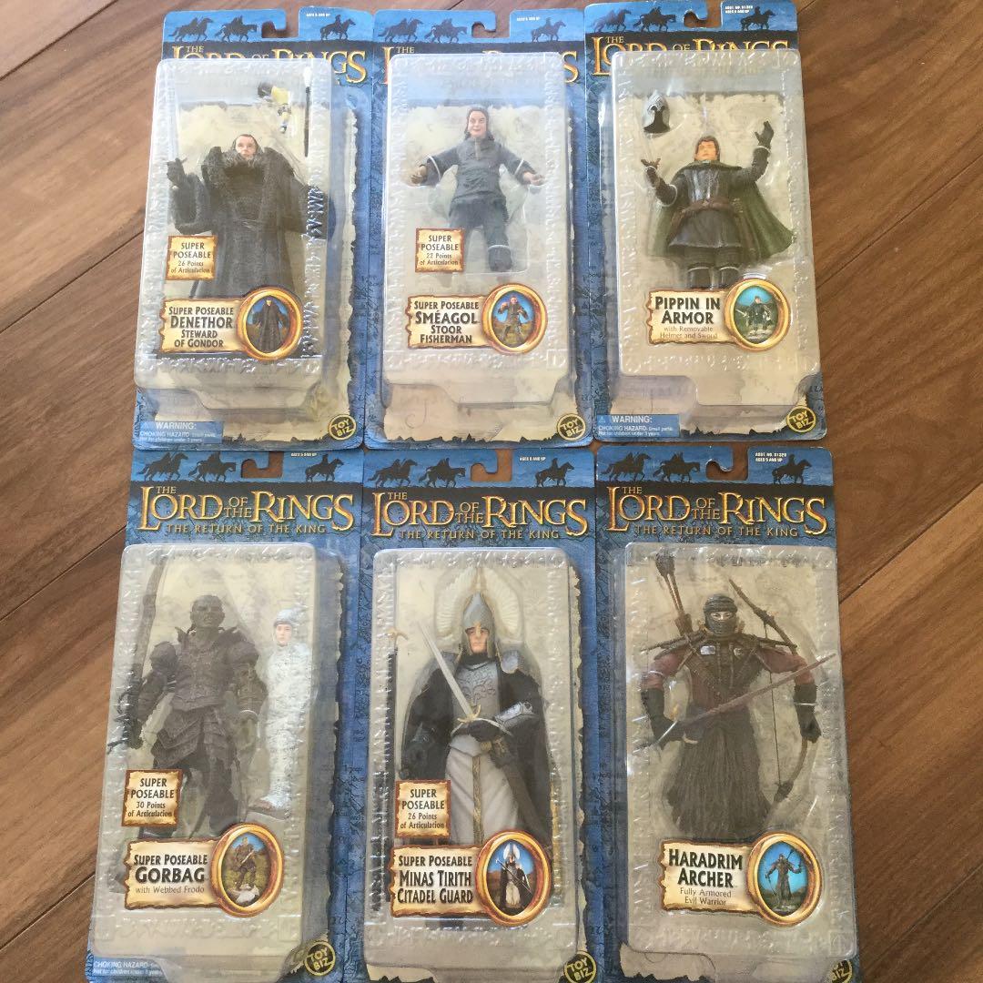 TOYBIZ トイビズ ロード・オブ・ザ・リング 王の帰還 6体set