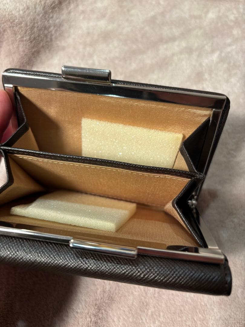 【新品・未使用】BURBERRY 二つ折り財布 ブラウン チェック柄