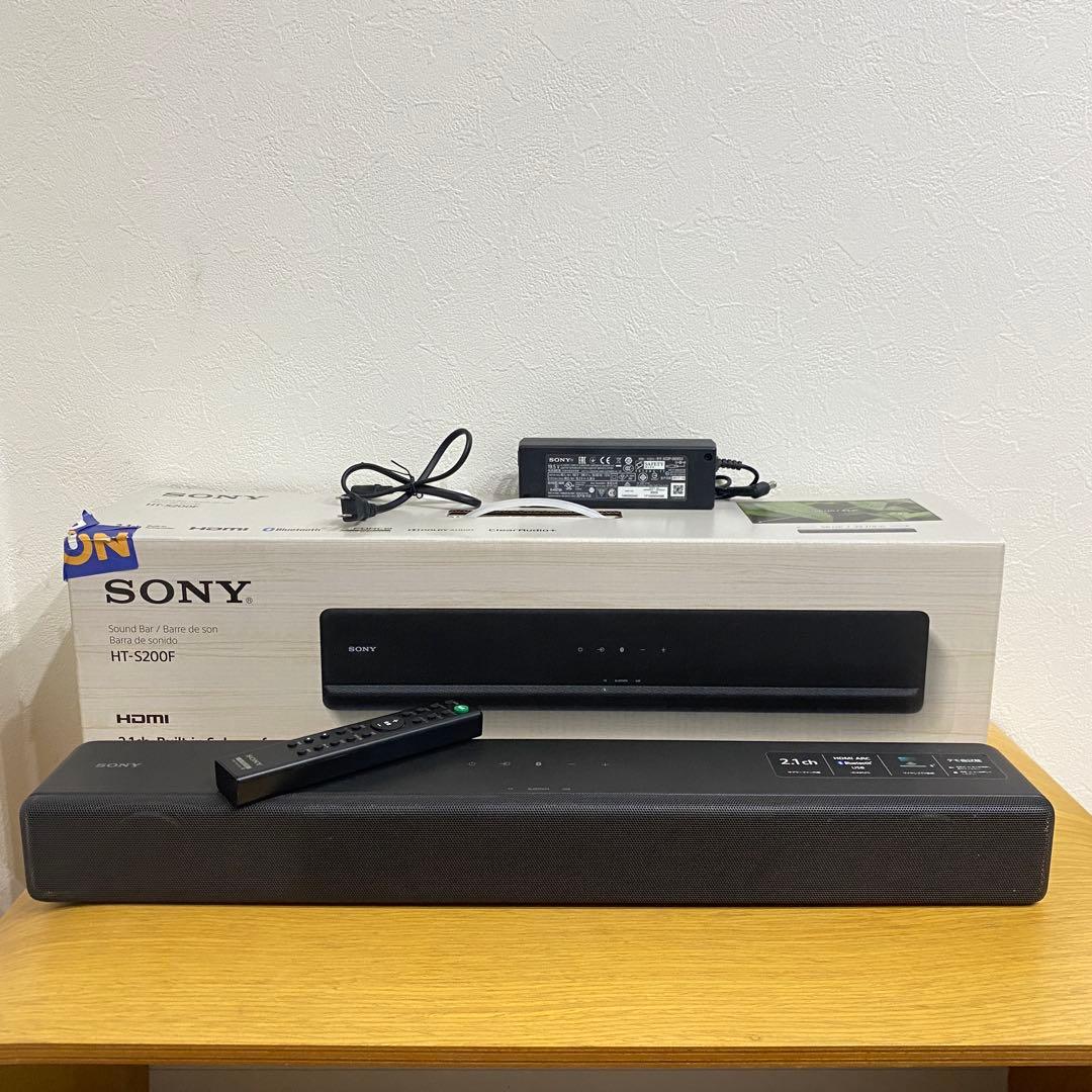 ◎美品 SONY サウンドバー HT-S200F リモコン 元箱付