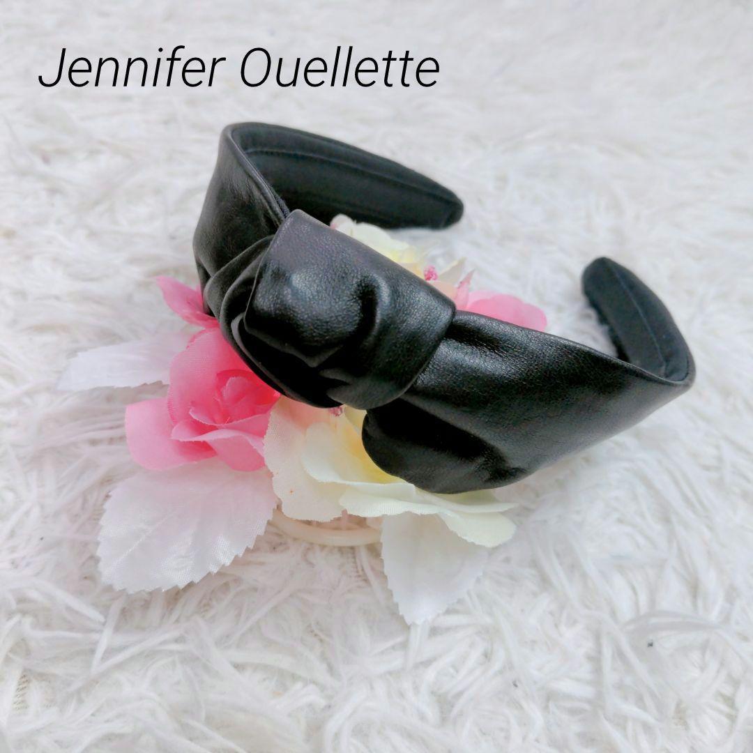 【極美品】Jennifer Ouellette　レザーカチューシャ　本革