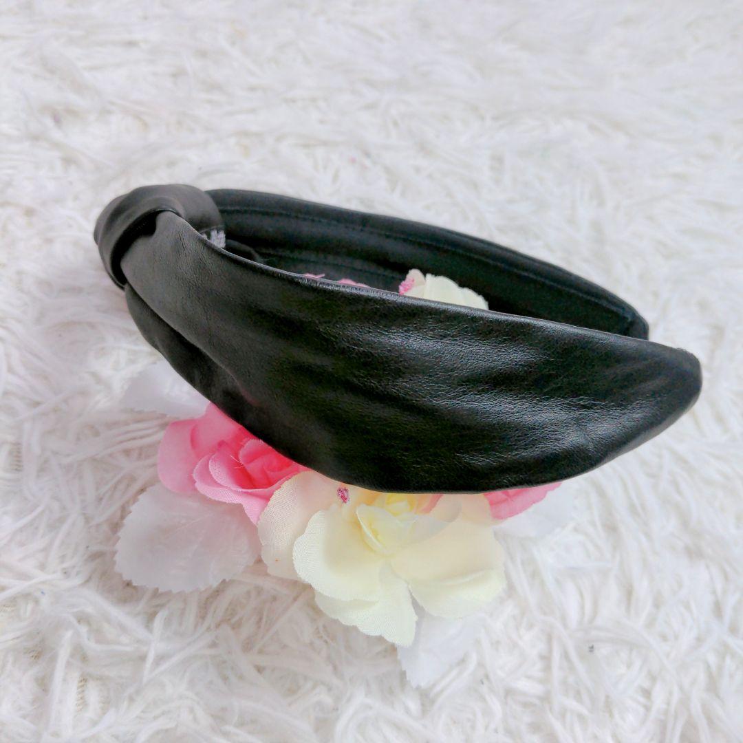 【極美品】Jennifer Ouellette　レザーカチューシャ　本革