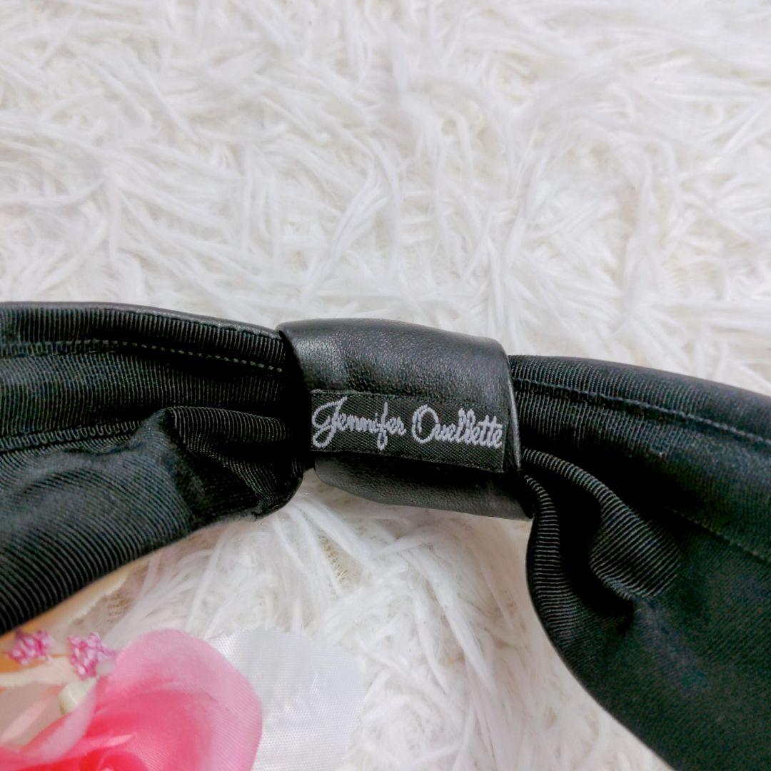 【極美品】Jennifer Ouellette　レザーカチューシャ　本革