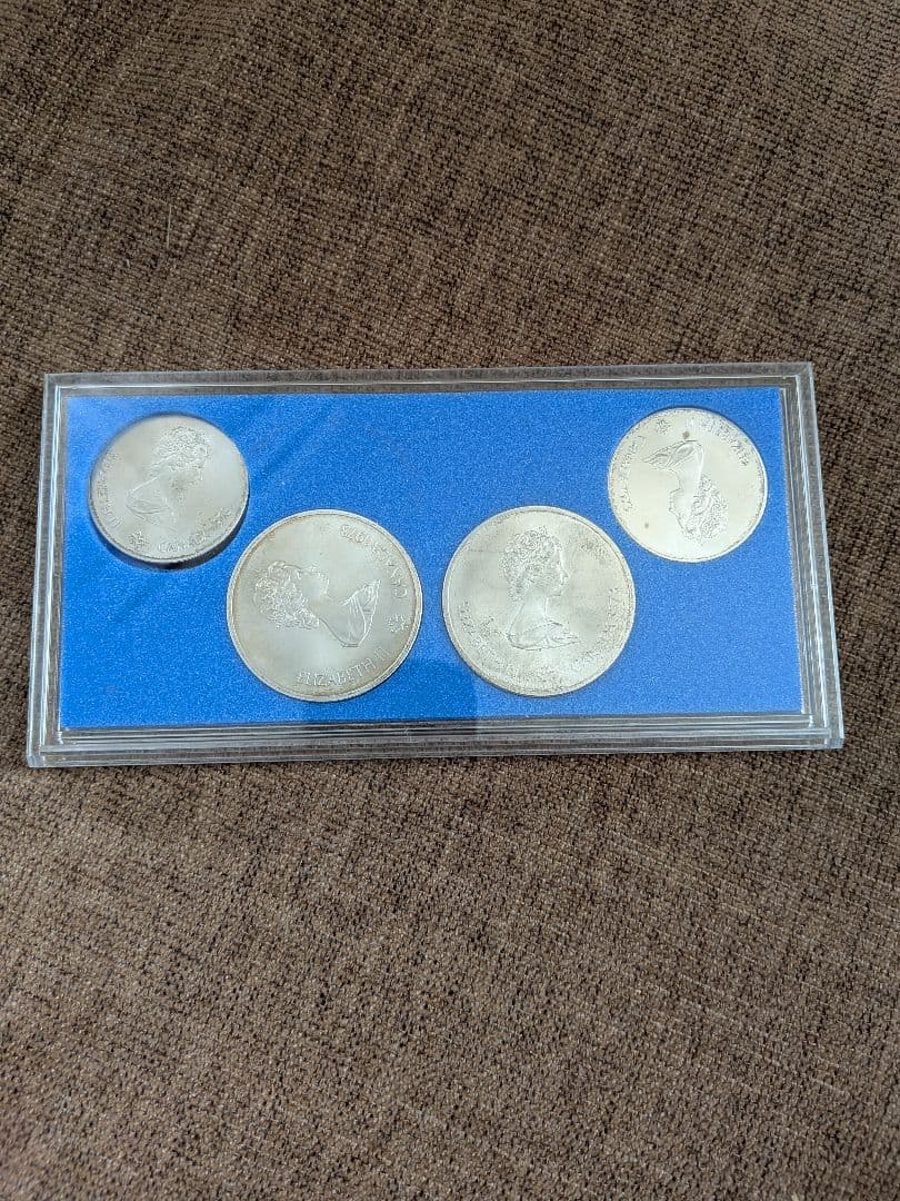 第21回　オリンピック　モントリオール大会　記念銀貨　4枚セット