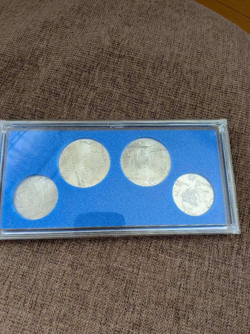第21回　オリンピック　モントリオール大会　記念銀貨　4枚セット