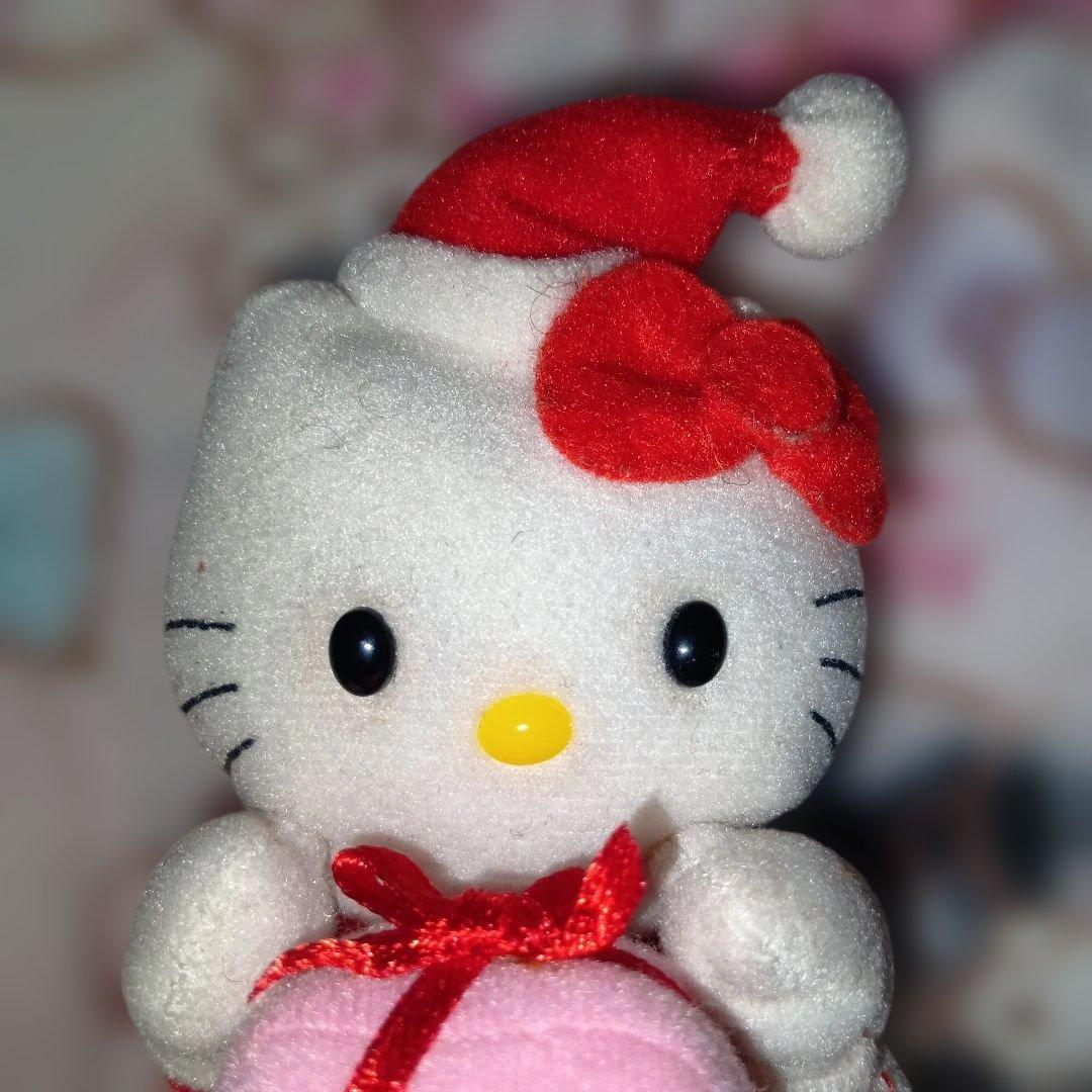 ハローキティ海外デザインサンタチャイムぬいぐるみ2001年激レア