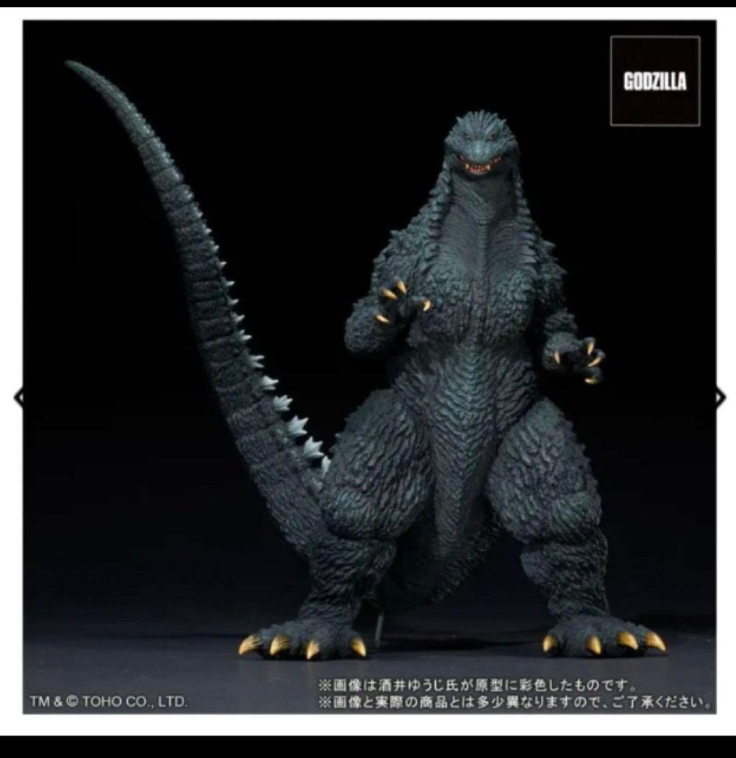【輸送箱未開封】東宝30cmシリーズ　酒井ゆうじ造形　ゴジラ　嵐の中の攻防　再販