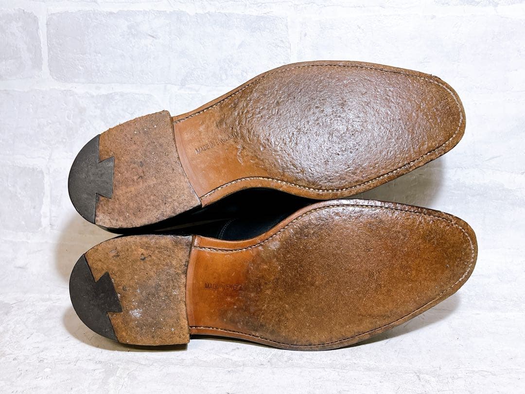 イギリス製【美品】チーニー別注 ロイドフットウェア ストレートチップ UK6.5