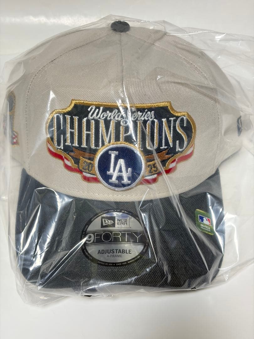 新品100%正規品FREE山本由伸大谷翔平選手着用キャップ優勝記念MLB2025